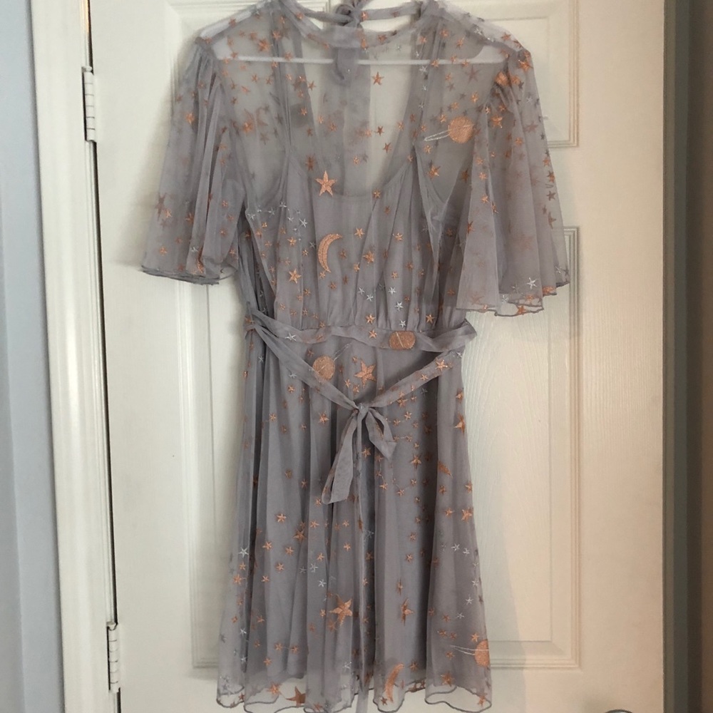 Astro mesh dress